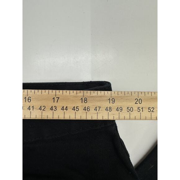 Liz & Me Signature Womens Jeans Plus Size 4 Petite Black Denim - Picture 7 of 11